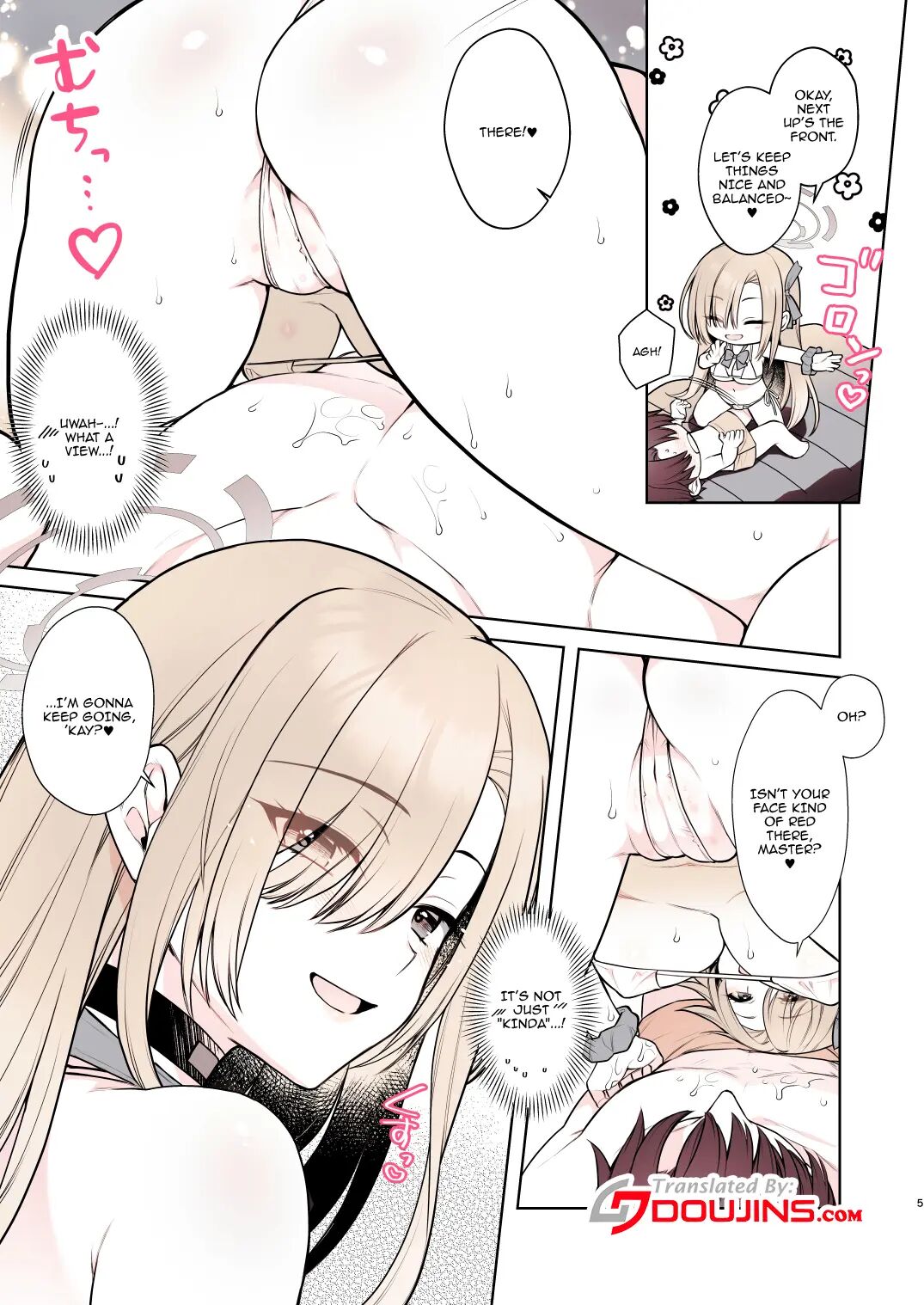 Asuna's Body-melting Reward Massage Chapter 1000 Page 5